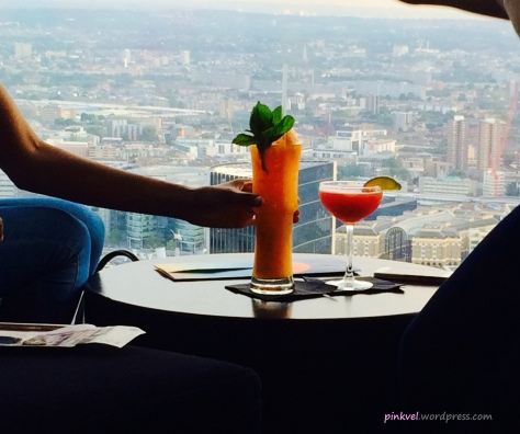 Cocktail with a view - Sushi Samba