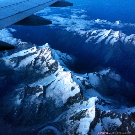 Spectacular flight from Milan to Cologne, overlooking the Swiss Alps